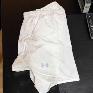 Under Armour Women’s White Athletic Shorts